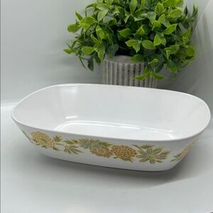 1 NORITAKE Rectangular Serving Bowl In The Sunny Side #9003 Pattern, Japan